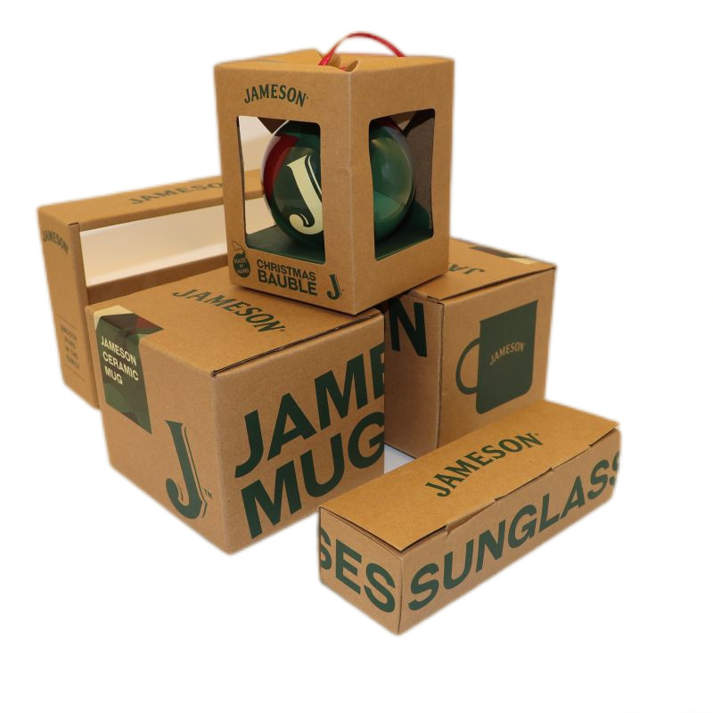 Brown Kraft Paper Gift Box , Sustainable Cardboard Boxes For Retail Consumer Goods Packaging Boxes (3)