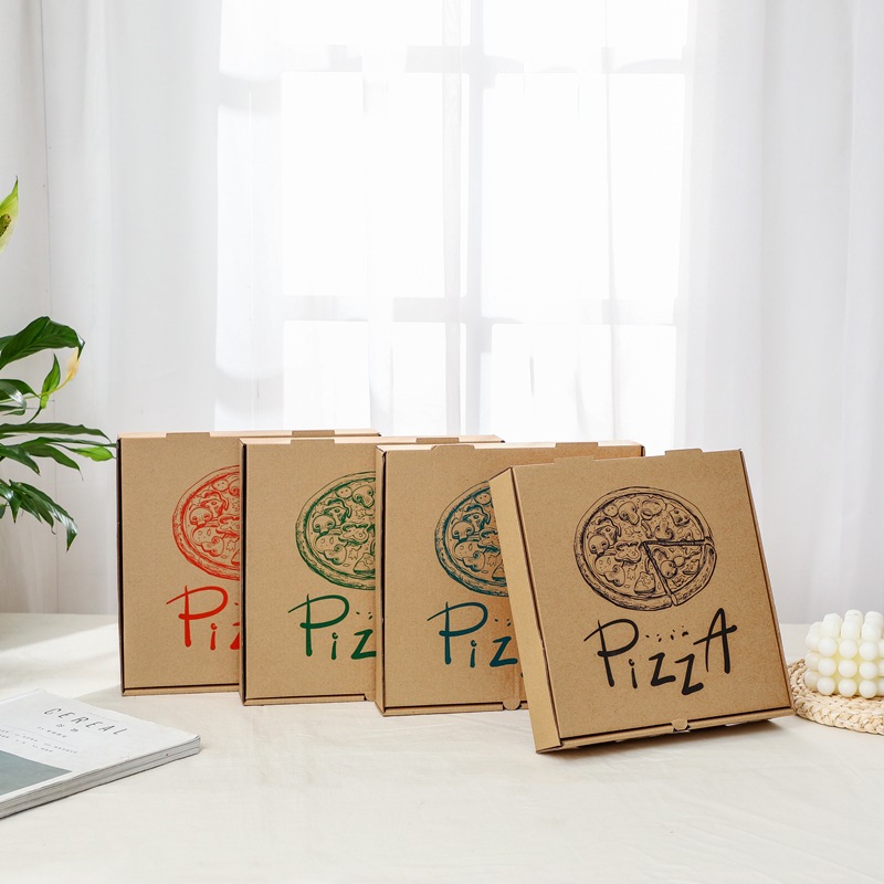 kraft corrugated pizza box  (4)