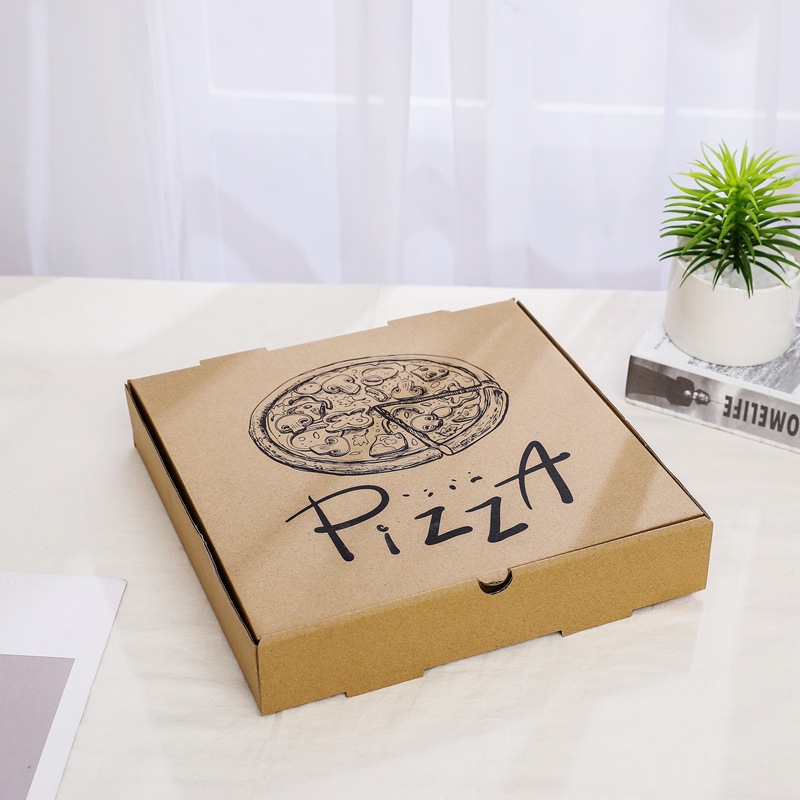 kraft corrugated pizza box  (5)