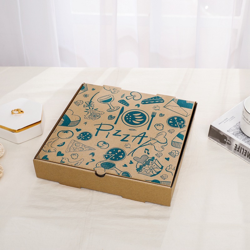 kraft corrugated pizza box  (6)